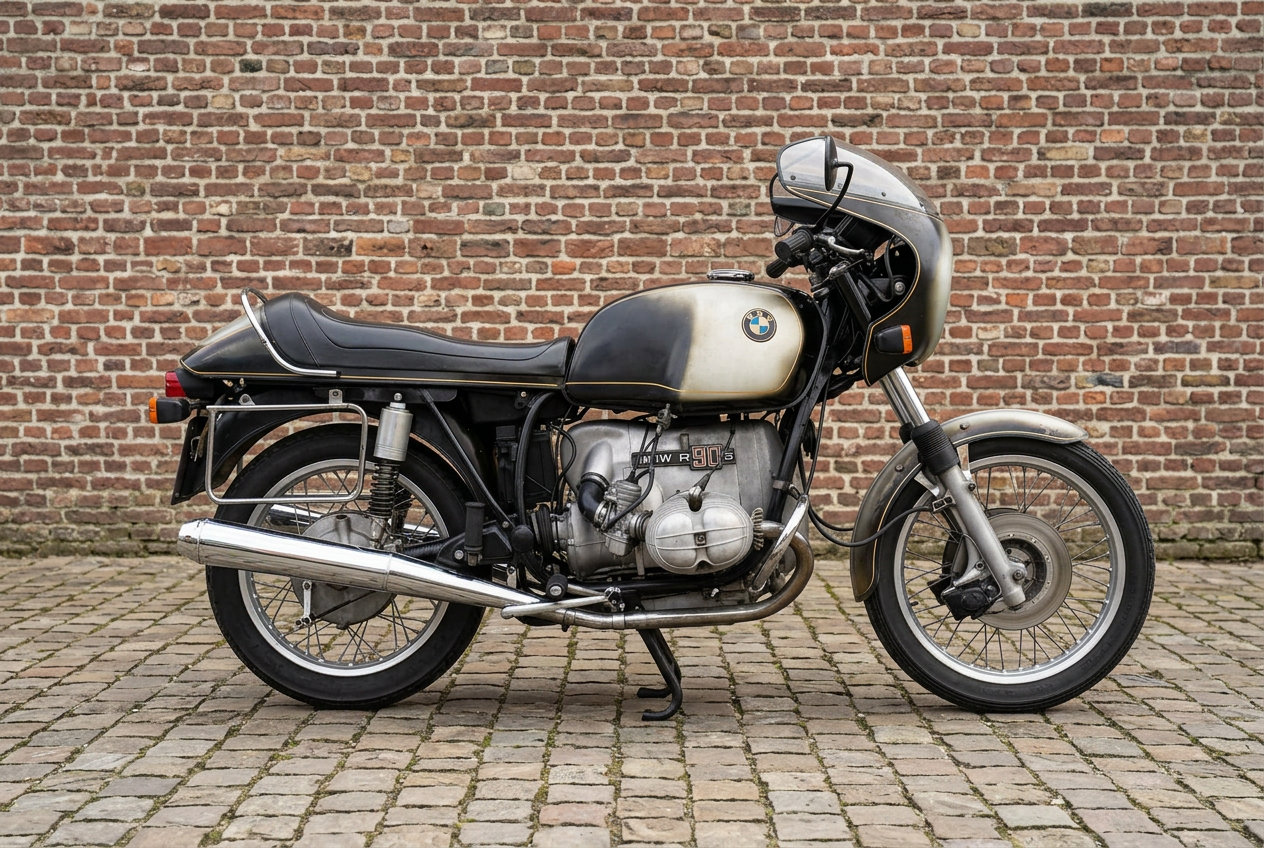 1974 BMW R90S — Silver Smoke